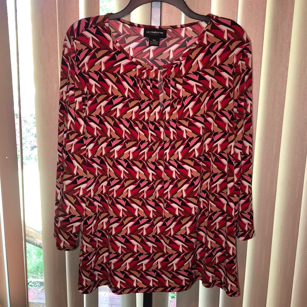 Liz Claiborne career blouse xxl